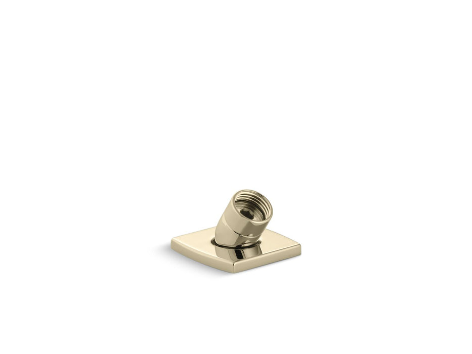KOHLER K-14789 Loure Deck- or bath-mount handshower holder with handshower hose, vibrant french gold