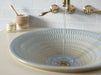 KOHLER K-17890-RL Derring Carillon 17-3/4" Round Drop-in Bathroom Sink, No Overflow, Bluestone Rutile - Shows close up detail