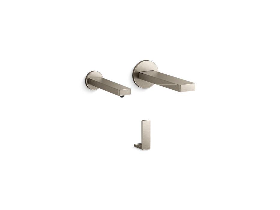 KOHLER K-181024-BC1 Composed Touchless lavatory faucet and soap dispenser for Constellation lavatory system, 0.5 gpm,...