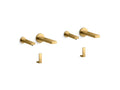 Vibrant Brushed Moderne Brass