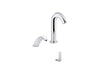 KOHLER K-181029-BB1 Oblo Curve Touchless lavatory faucet and soap dispenser for Constellation lavatory system, 0.5 gpm,...