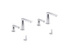 KOHLER K-181030-BC1 Composed Touchless lavatory faucets and soap dispensers for Constellation lavatory system, 0.5 gpm,...