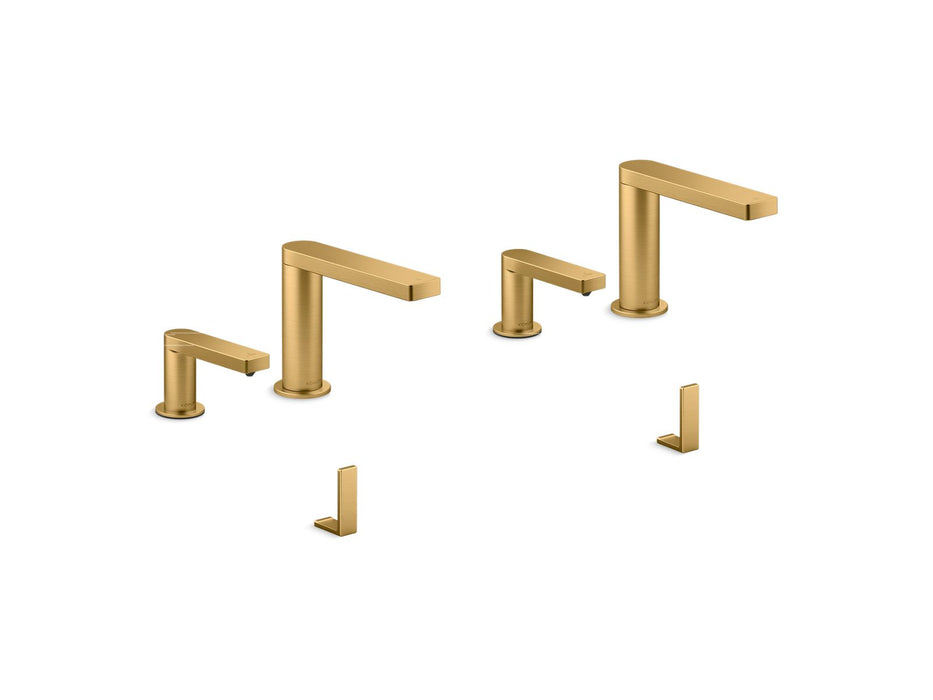 KOHLER K-181030-BC1 Composed Touchless lavatory faucets and soap dispensers for Constellation lavatory system, 0.5 gpm,...