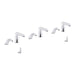 KOHLER K-181033-BK1 Kumin Curve Touchless lavatory faucets and soap dispensers for Constellation lavatory system, 0.5...