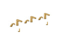 Vibrant Brushed Moderne Brass