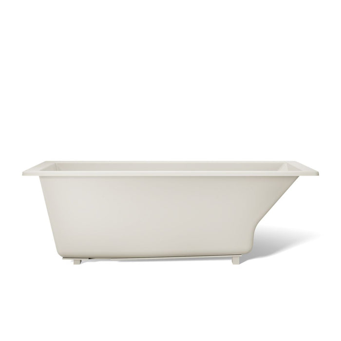 KOHLER K-1821 Underscore 66" x 32" drop-in bath, biscuit - view 5