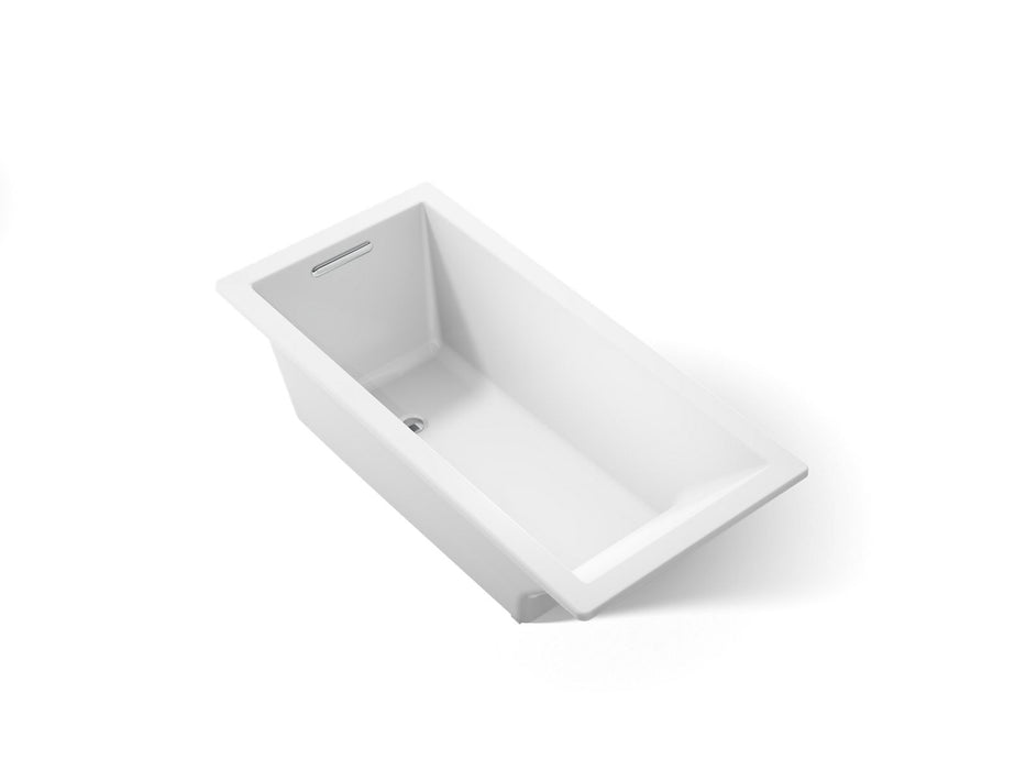 KOHLER K-1821 Underscore 66" x 32" drop-in bath, white