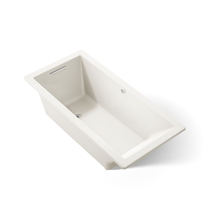 KOHLER K-1821-W1 Underscore 66" x 32" drop-in bath with Bask heated surface