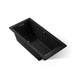 KOHLER K-1821-W1 Underscore 66" x 32" drop-in bath with Bask heated surface, black black