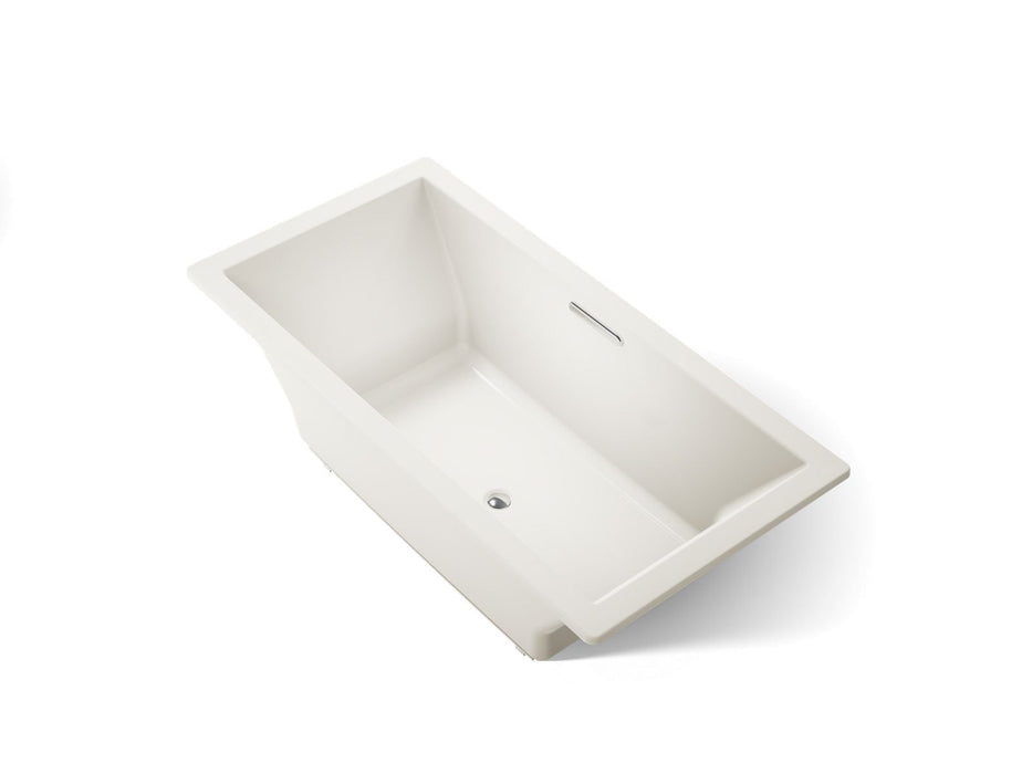 KOHLER K-1834 Underscore 72" x 36" drop-in bath, biscuit