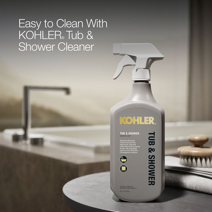 KOHLER K-1834 Underscore 72" x 36" drop-in bath, biscuit - view 4