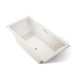 KOHLER K-1834-W1 Underscore 72" x 36" drop-in bath with Bask heated surface, biscuit - view 5