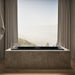 KOHLER K-1834-W1 Underscore 72" x 36" drop-in bath with Bask heated surface, black black - view 3