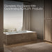KOHLER K-1834-W1 Underscore 72" x 36" drop-in bath with Bask heated surface, ice grey - view 2