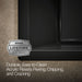 KOHLER K-1835-GHW Underscore 72" x 36" drop-in Heated BubbleMassage air bath with Bask heated surface, black black - view 5