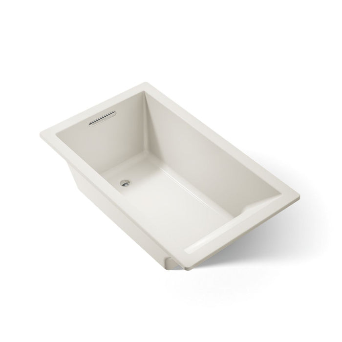 KOHLER K-1848 Underscore 60" x 36" drop-in bath, biscuit - view 5
