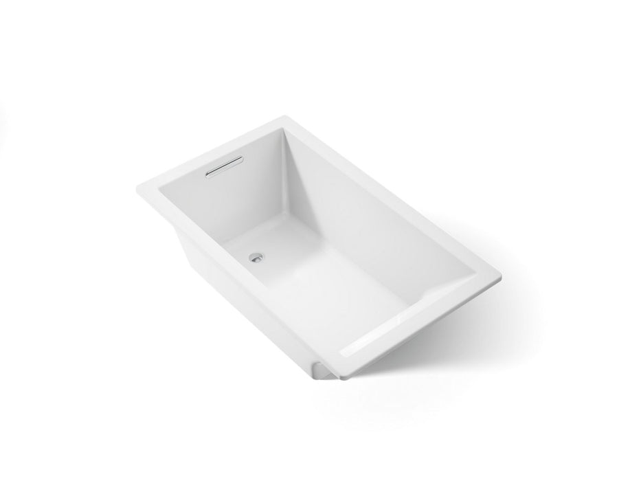 KOHLER K-1848 Underscore 60" x 36" drop-in bath, white