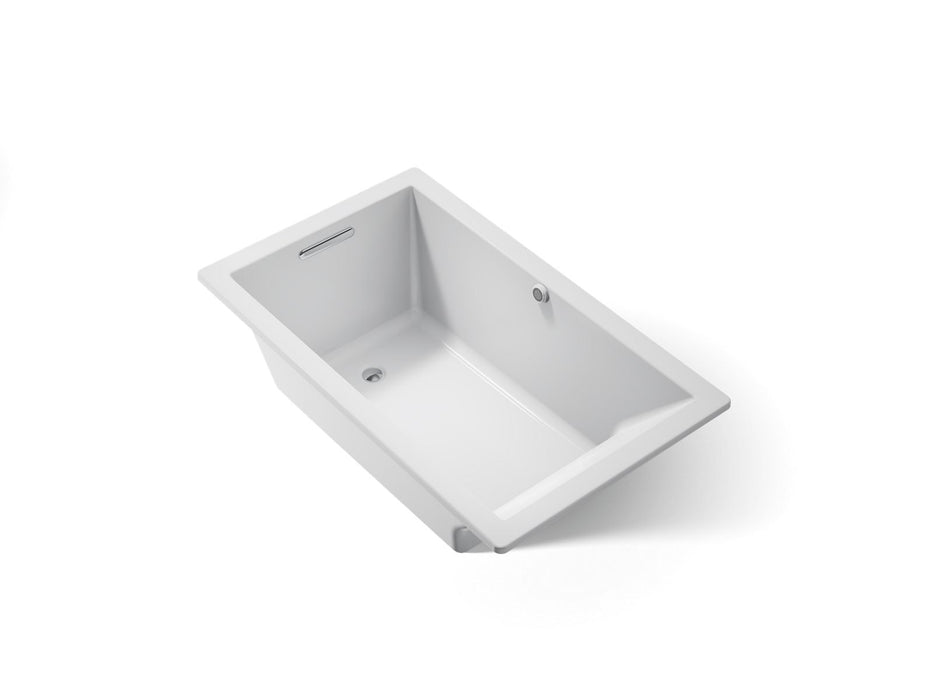 KOHLER K-1848-W1 Underscore 60" x 36" drop-in bath with Bask heated surface