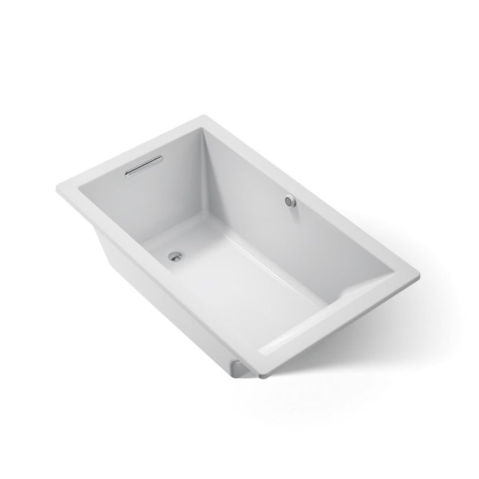 KOHLER K-1848-W1 Underscore 60" x 36" drop-in bath with Bask heated surface