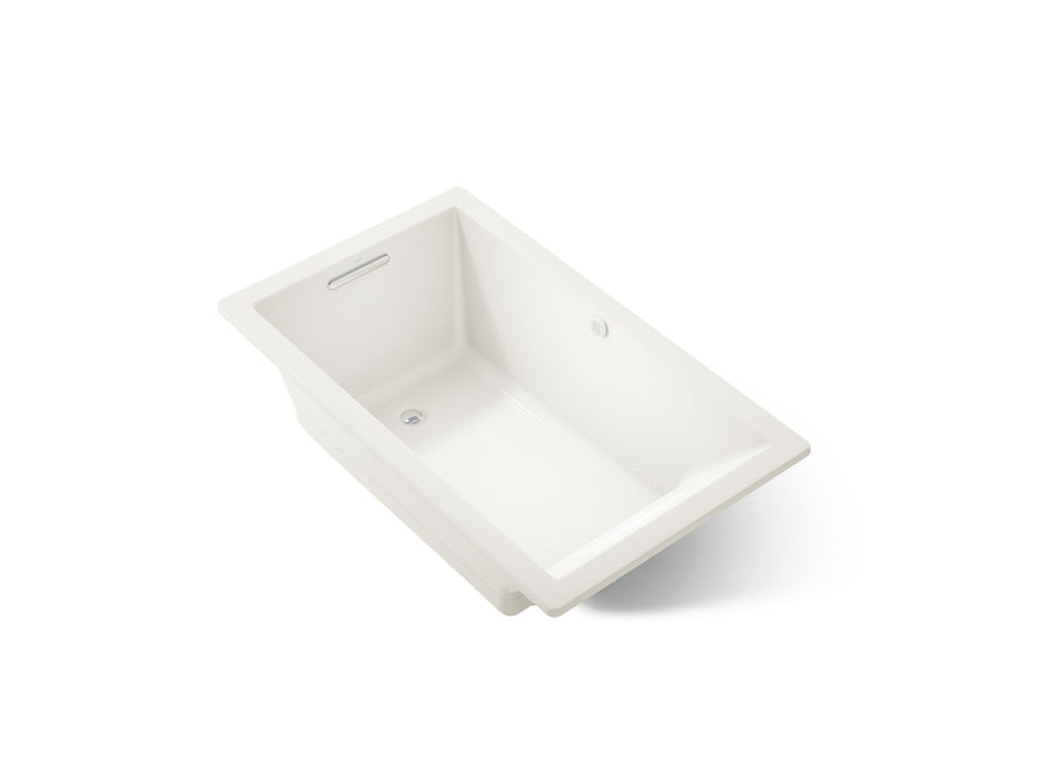 KOHLER K-1849-GH Underscore 60" x 36" drop-in Heated BubbleMassage air bath, biscuit