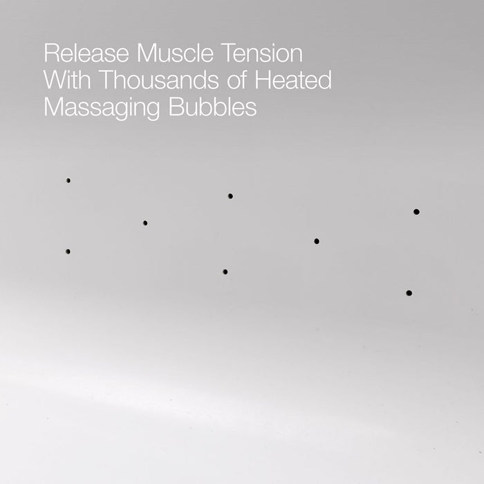 KOHLER K-1849-GH Underscore 60" x 36" drop-in Heated BubbleMassage air bath, black black - view 3