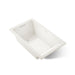 KOHLER K-1849-GHW Underscore 60" x 36" drop-in Heated BubbleMassage air bath with Bask heated surface, biscuit