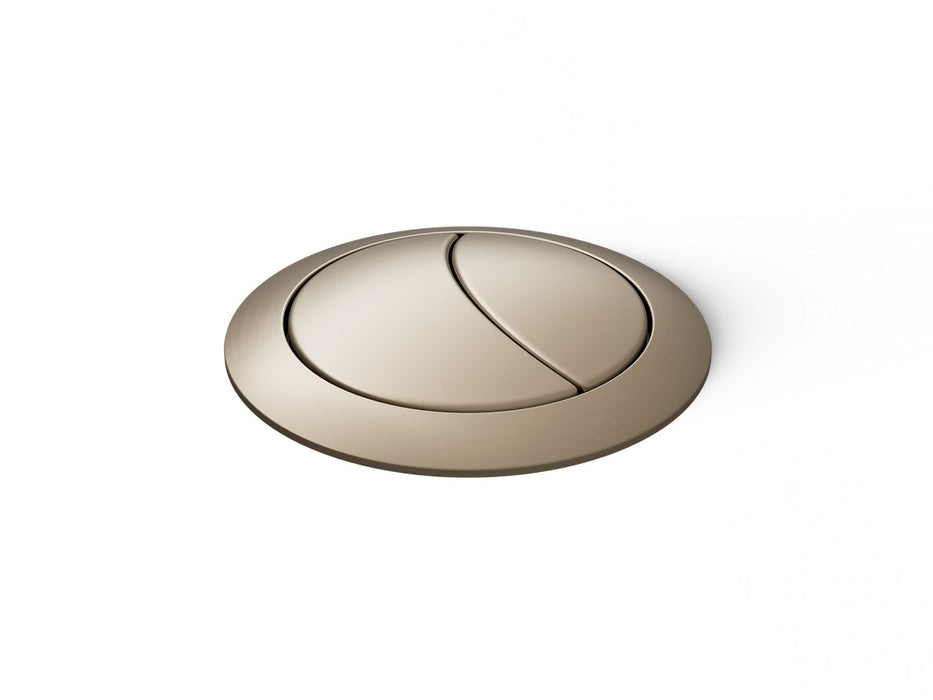 KOHLER K-186 Persuade Dual-flush actuator, vibrant brushed bronze