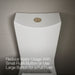 KOHLER K-186 Persuade Dual-flush actuator, vibrant brushed bronze - view 5