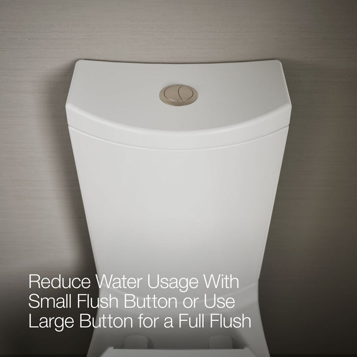 KOHLER K-186 Persuade Dual-flush actuator, vibrant brushed nickel - view 5