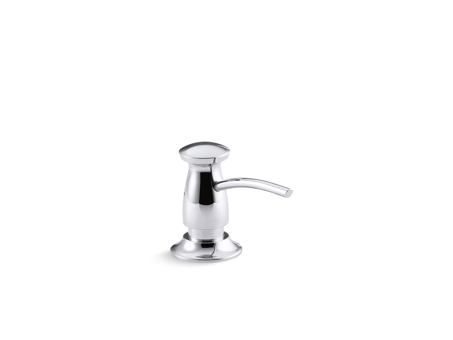 KOHLER K-1893-C Transitional design soap/lotion dispenser, polished chrome