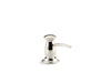 KOHLER K-1893-C Transitional design soap/lotion dispenser, vibrant polished nickel