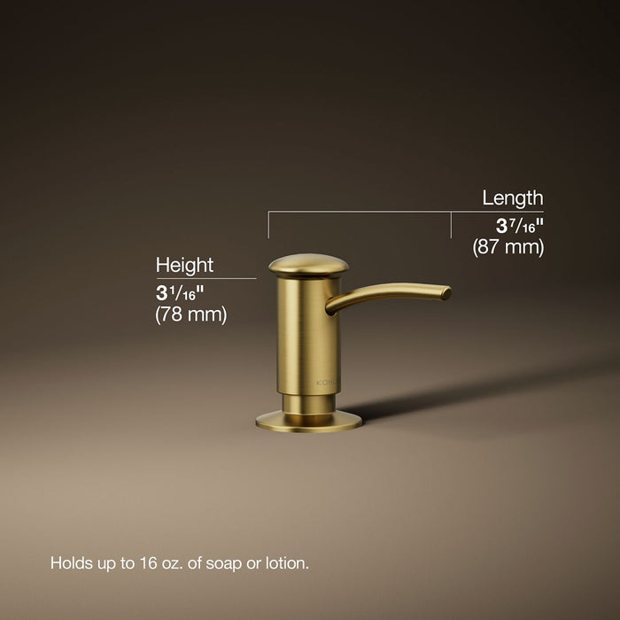 3/4 view of product with dimensions