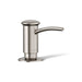 KOHLER K-1895-C Contemporary Design Soap/lotion Dispenser, Vibrant Stainless - 3/4 view of product