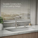 KOHLER K-1895-C Contemporary Design Soap/lotion Dispenser, Vibrant Stainless - image focused on single product story