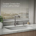 KOHLER K-1895-C Contemporary Design Soap/lotion Dispenser, Vibrant Titanium - image focused on single product story