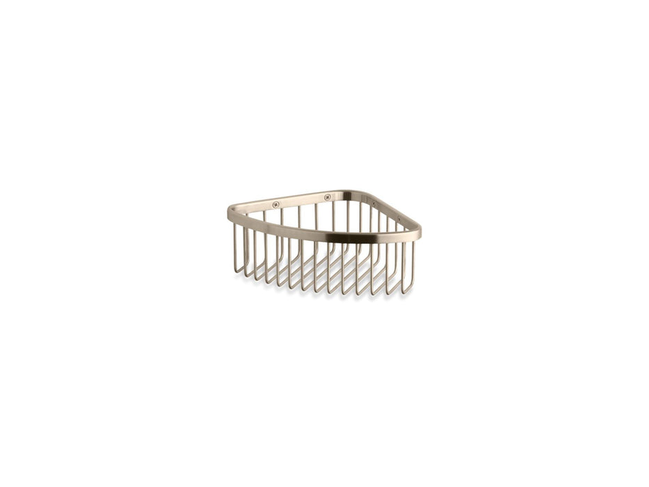 KOHLER K-1896 Medium shower basket, vibrant brushed bronze