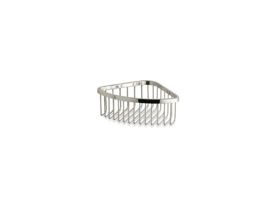 KOHLER K-1896 Medium shower basket, vibrant polished nickel