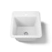KOHLER K-19022-1 Park Falls 21" top-/undermount single-bowl utility sink, white - view 4