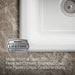 KOHLER K-19022-2 Park Falls 21" top-/undermount single-bowl utility sink, white - view 2