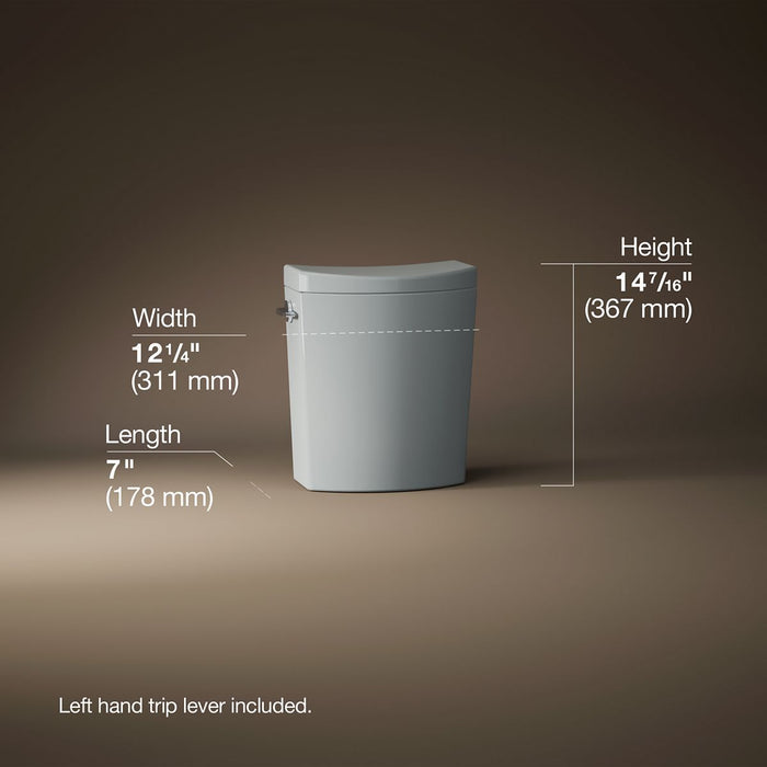KOHLER K-19042 Persuade Toilet tank, dual-flush