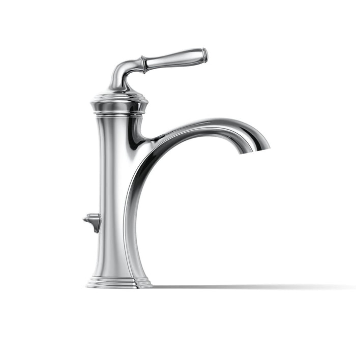 KOHLER K-193-4 Devonshire Single-handle bathroom sink faucet, 1.2 gpm, polished chrome - view 5