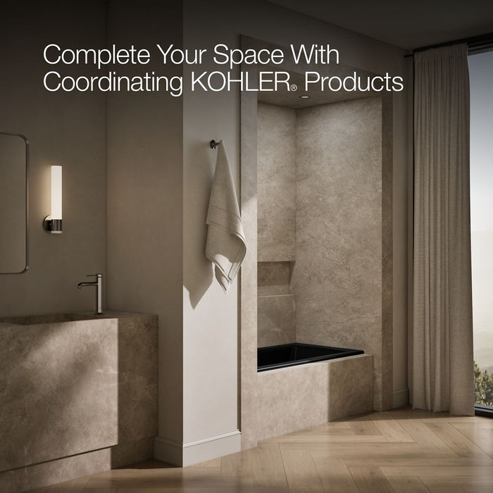 KOHLER K-1946-L Archer 60" x 30" alcove bath, left drain