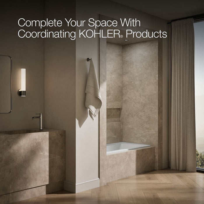 KOHLER K-1946-L Archer 60" x 30" alcove bath, left drain