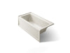 KOHLER K-1946-LA Archer 60" x 30" alcove bath, left drain, biscuit