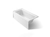 KOHLER K-1946-LA Archer 60" x 30" alcove bath, left drain, white