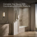KOHLER K-1946-LW Archer 60" x 30" alcove bath with Bask heated surface, left drain, biscuit - view 3