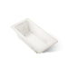 KOHLER K-1947 Archer 60" x 30" drop-in whirlpool bath, biscuit