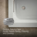 KOHLER K-1947 Archer 60" x 30" drop-in whirlpool bath, ice grey - view 4