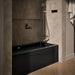 KOHLER K-1947-GHRAW Archer 60" x 30" alcove Heated BubbleMassage air bath with Bask heated surface, right drain, black...