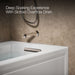 KOHLER K-1947-GHRAW Archer 60" x 30" alcove Heated BubbleMassage air bath with Bask heated surface, right drain, white -...
